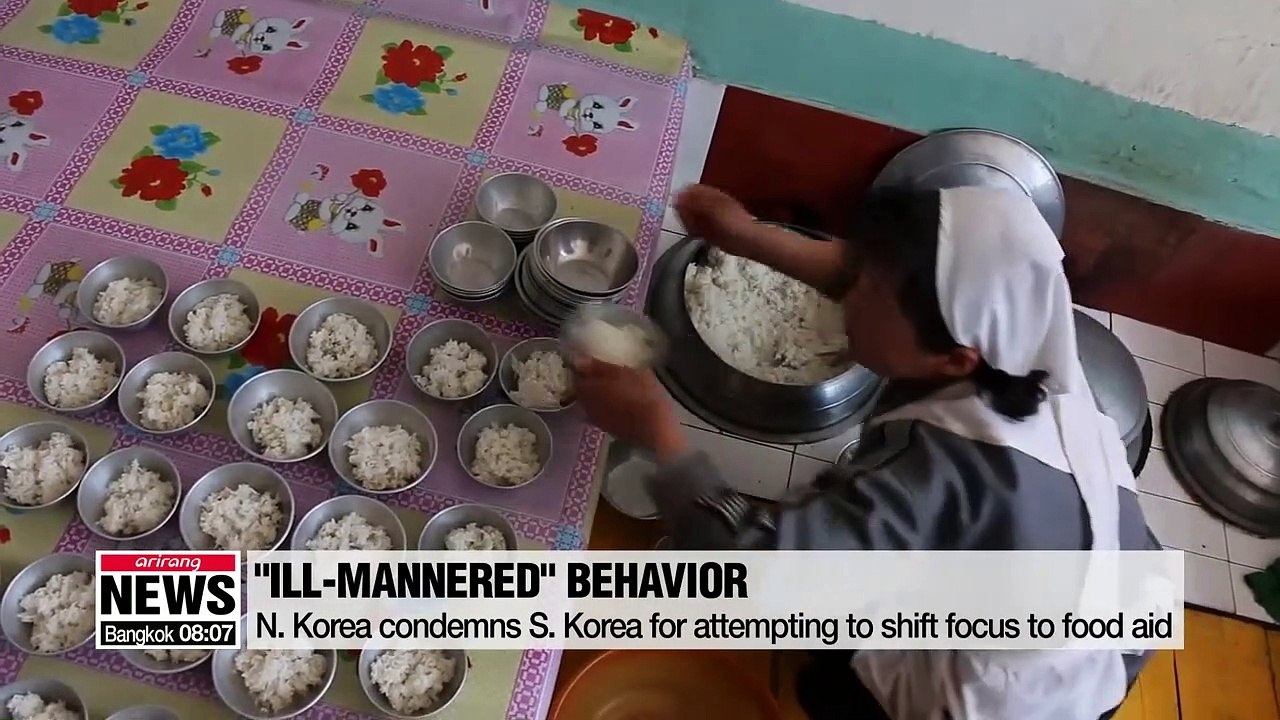 N. Korea condemns S. Korea for shifting focus to humanitarian aid