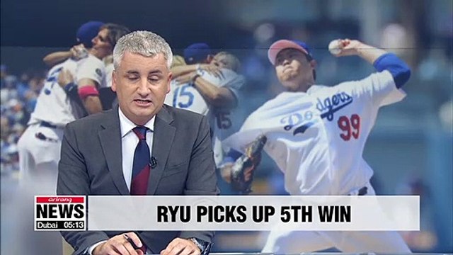 Ryu Hyun-jin strikes out nine as Dodgers beat Nationals 6-0