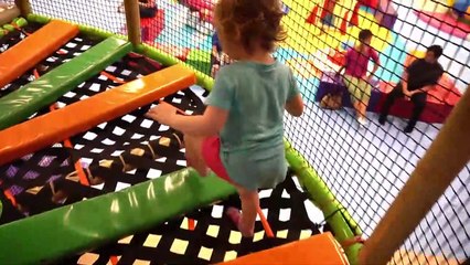Cute Kid Genevieve Plays at Best Indoor Playground for Kids!