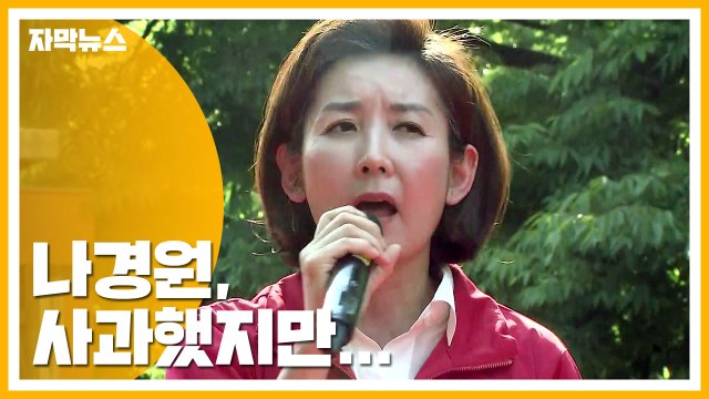 [자막뉴스] 나경원 정확한 의미 몰랐다 며 사과했지만... / YTN