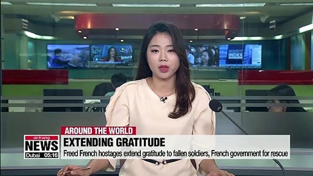 Freed French hostages extend gratitude to fallen soldiers, French government