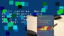 Full version  Guide to Psychiatric Care Planning: Assessment, Nursing Diagnoses, and Psychotropic