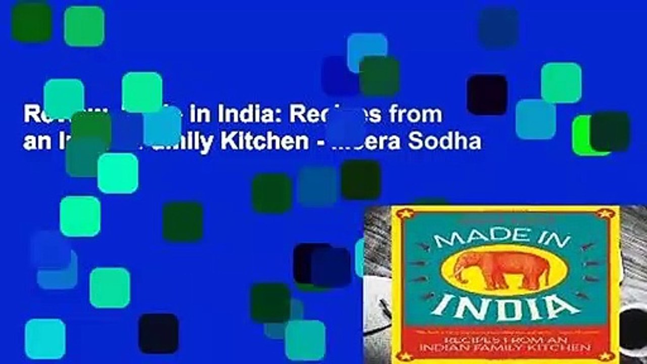 Review  Made in India: Recipes from an Indian Family Kitchen - Meera Sodha