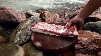 This way to make pork, I can eat three