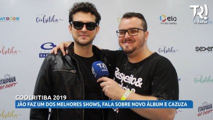 Coolritiba 2019: Jão faz um dos melhores shows, fala sobre novo álbum e Cazuza