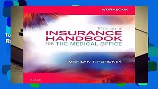 Full version  Workbook for Insurance Handbook for the Medical Office, 14e  Best Sellers Rank : #3