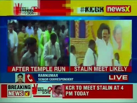 Telangana CM K Chandrashekar Rao to meet MK Stalin at his residence, Lok Sabha Elections 2019