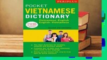 Full version  Periplus Pocket Vietnamese Dictionary: Vietnamese-English English-Vietnamese