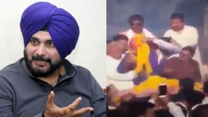 Navjot Singh Sidhu ने अपने ही Congress Worker को जड़ा थप्पड़, जानें क्यों ? | वनइंडिया हिंदी