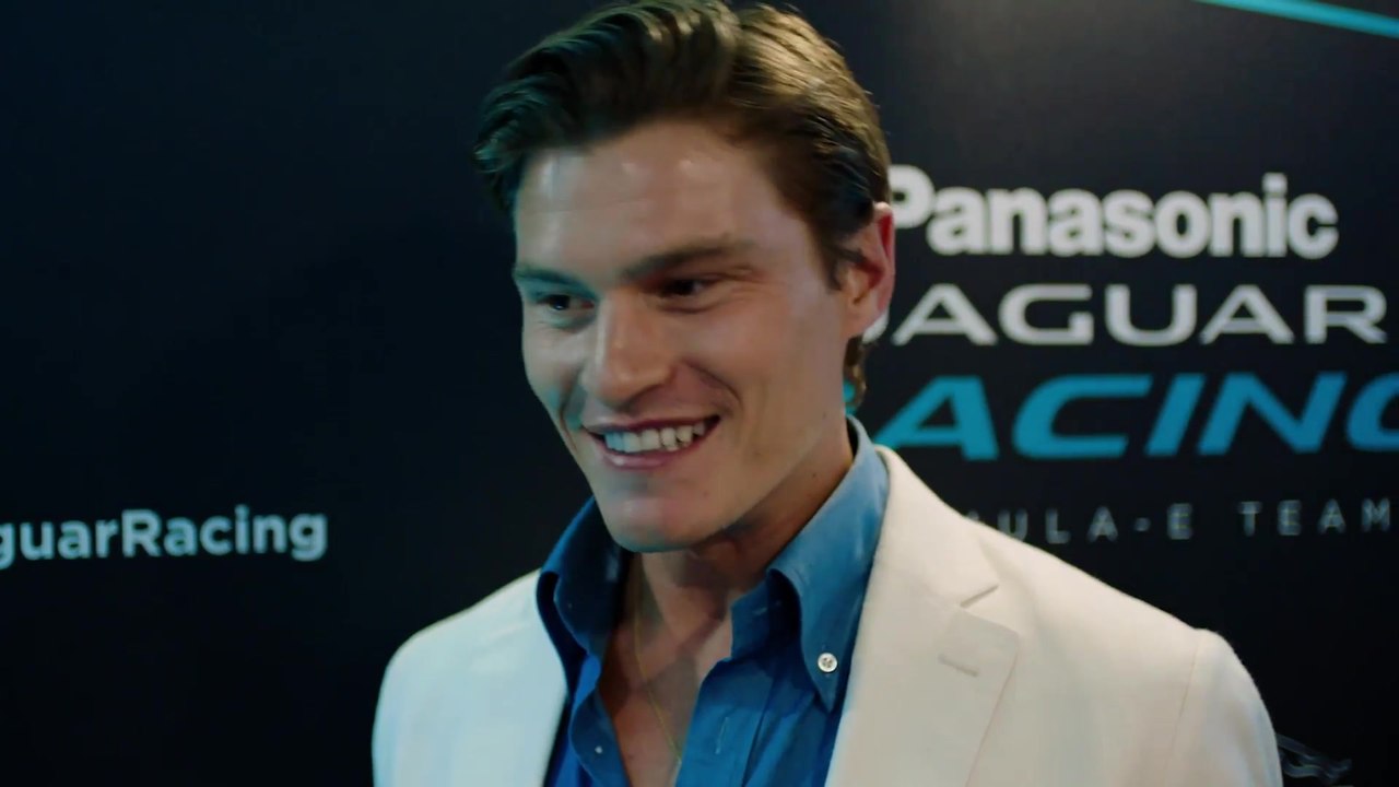 Oliver Cheshire, a guest at the Formula E Race in Monaco