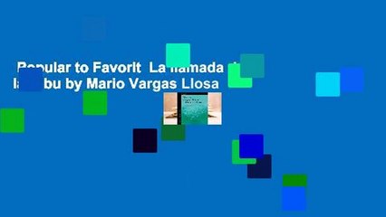Popular to Favorit  La llamada de la tribu by Mario Vargas Llosa