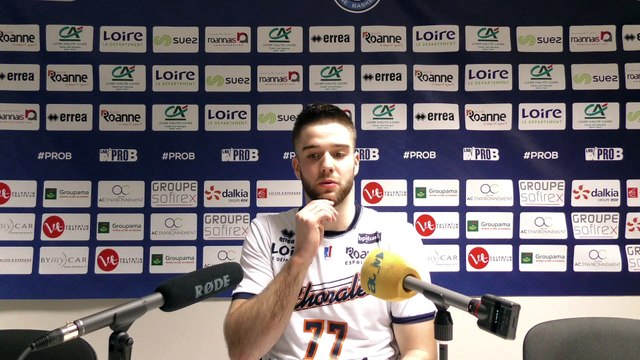 2018/19 Réactions Roanne après Chorale - Blois (84-78, ProB J32)