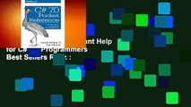 About For Books  C# 7.0 Pocket Reference: Instant Help for C# 7.0 Programmers  Best Sellers Rank :