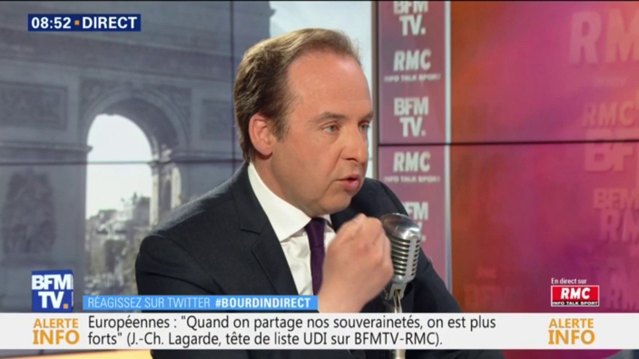 Jean-Christophe Lagarde: "Je pense qu'on ment aux Français, dans trois ans il y aura encore du glyphosate"
