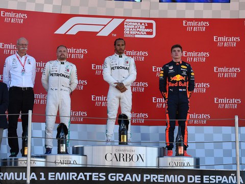 Classements du Grand Prix F1 d'Espagne 2019 - Infographie