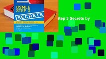 [NEW RELEASES]  USMLE Step 3 Secrets by Theodore X. O'Connell