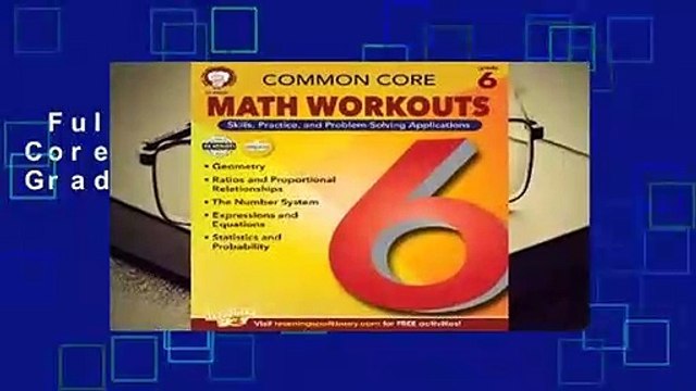 Full E-book Common Core Math Workouts, Grade 6 Complete
