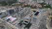 Başakşehir Şehir Hastanesi'ndeki Son Durum Havadan Görüntülendi