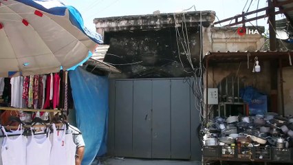 Kerkük’te yanan Kayseri Çarşısı’nın restorasyonu hızla sürüyor