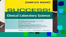 SUCCESS! in Clinical Laboratory Science  Best Sellers Rank : #1
