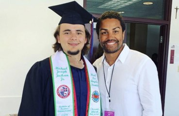 Prince Jackson graduates college