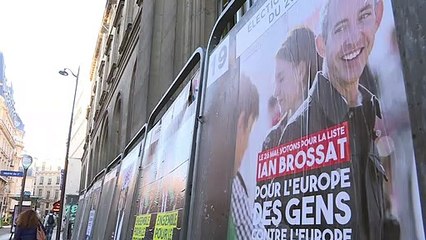 Européennes : coup d'envoi de la campagne officielle