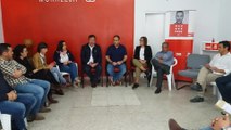 Vara en un encuentro con empresarios en Moraleja (Cáceres)