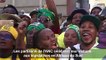 Ramaphosa célèbre la victoire de l'ANC à Johannesburg