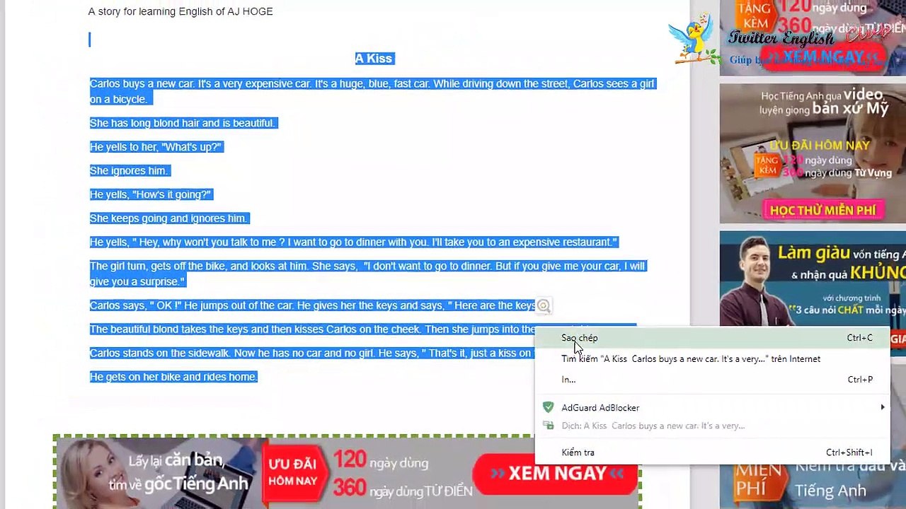 Bai 16. Bi quyet doc hieu 90 tieng Anh khong can no luc