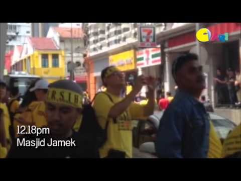Laporan Khas Bersih 4.0 : Keadaan Di Masjid Jamek