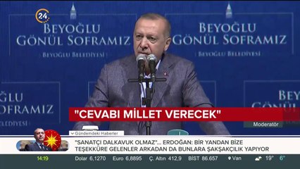 "Cevabı millet verecek"