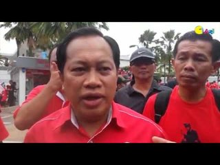 【916红衫大集会 现场直击】阿末马斯兰来了！ 称红衫大集会支持国家领导