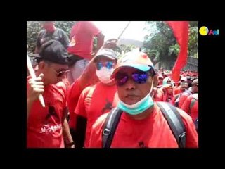 【916红衫大集会 现场直击】国家清真寺集会者动身前往马莫草场