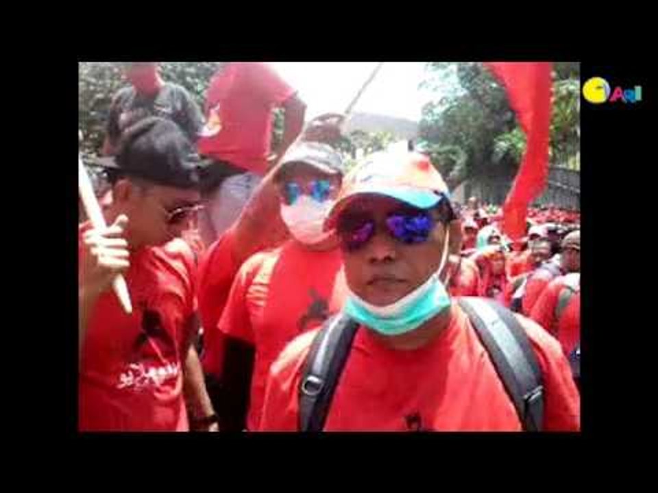 【916红衫大集会 现场直击】国家清真寺集会者动身前往马莫草场