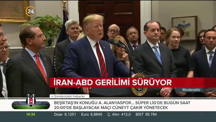 Trump'tan İran'a baskı politikası