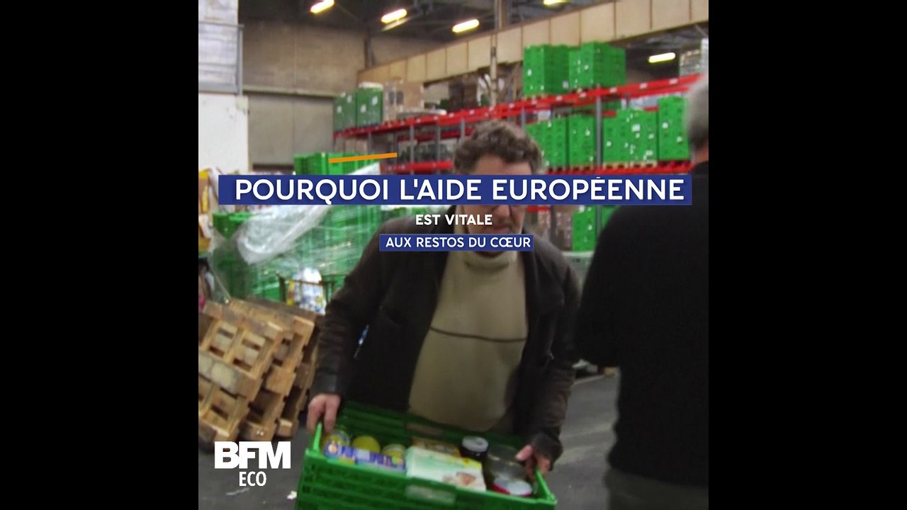 Aux restos du cœur, 1/4 des repas est financé par l'UE