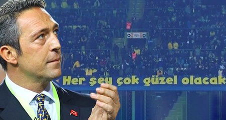 Fenerbahçe'den "Her Şey Çok Güzel Olacak" Pankartı İçin Açıklama