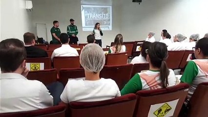 Maio amarelo: palestra educativa é realizada em hospital de Cascavel