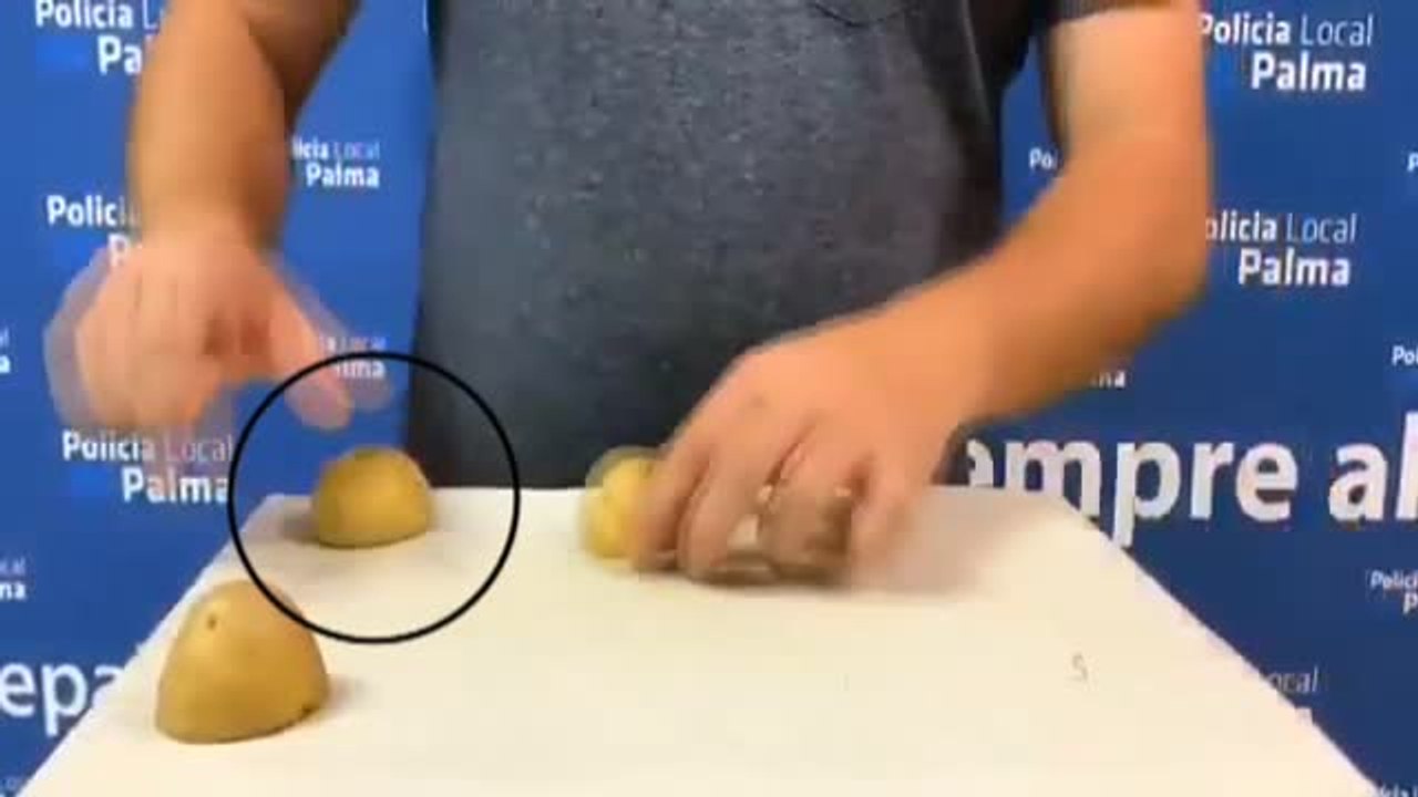 Detenidos 26 trileros que estafan a los turistas en Palma de Mallorca