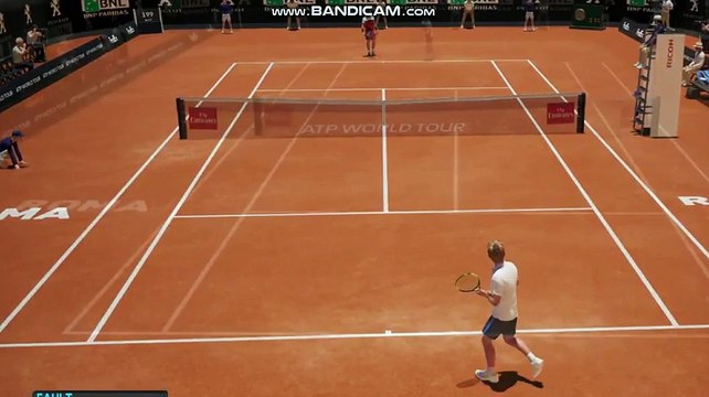 Coric Borna vs Federer Roger Highlights ATP 1000 Rome