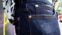 Franky Styles' Versace Slim Fit Bull Denim Jeans