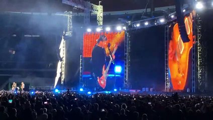 Metallica : "Ma Gueule" Johnny Hallyday cover - Stade de France 05-12-2019 Live