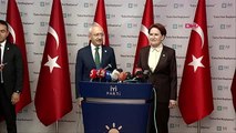 Ankara Kılıçdaroğlu- Akşener Görüşmesinden Sonra Ortak Açıklama-1