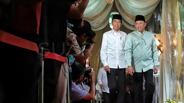 Jokowi - JK Buka Puasa Bersama di Rumah Dinas Ketua DPR Bambang Soesatyo