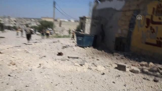 İdlib Gerginliği Azaltma Bölgesi Nde Beyaz Baretliler'e Hava Saldırısı