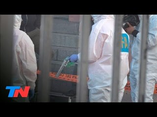 Así peritan el revólver Magnum con el que un hombre intentó entrar a la Casa Rosada