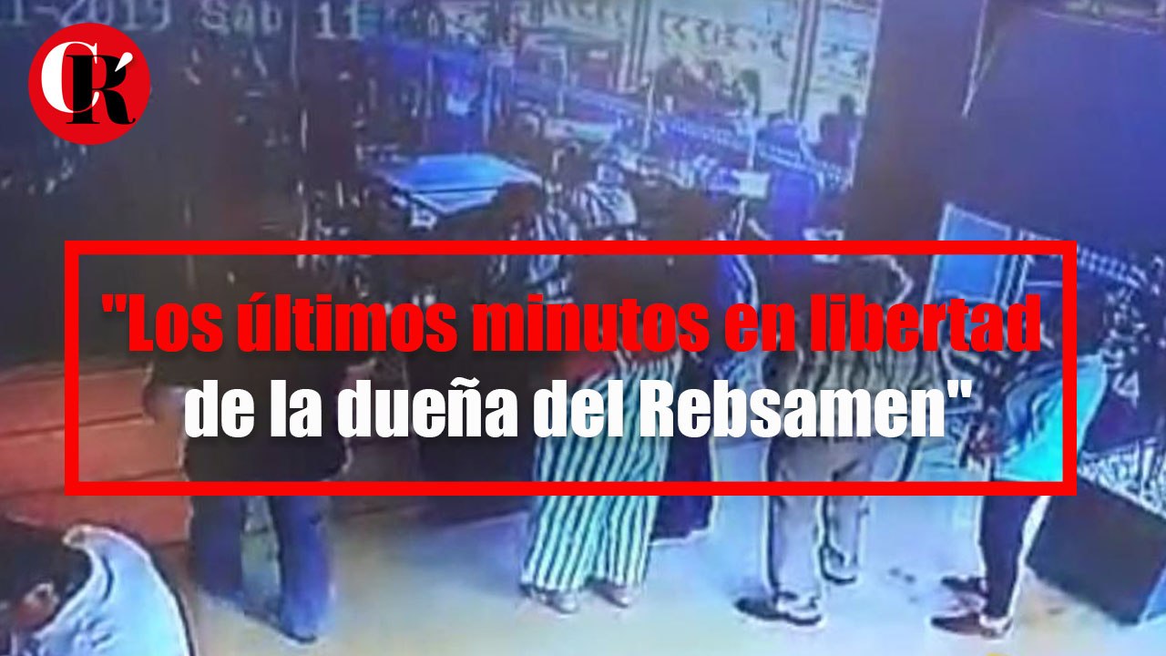 "Los últimos minutos en libertad de la dueña del Rebsamen"