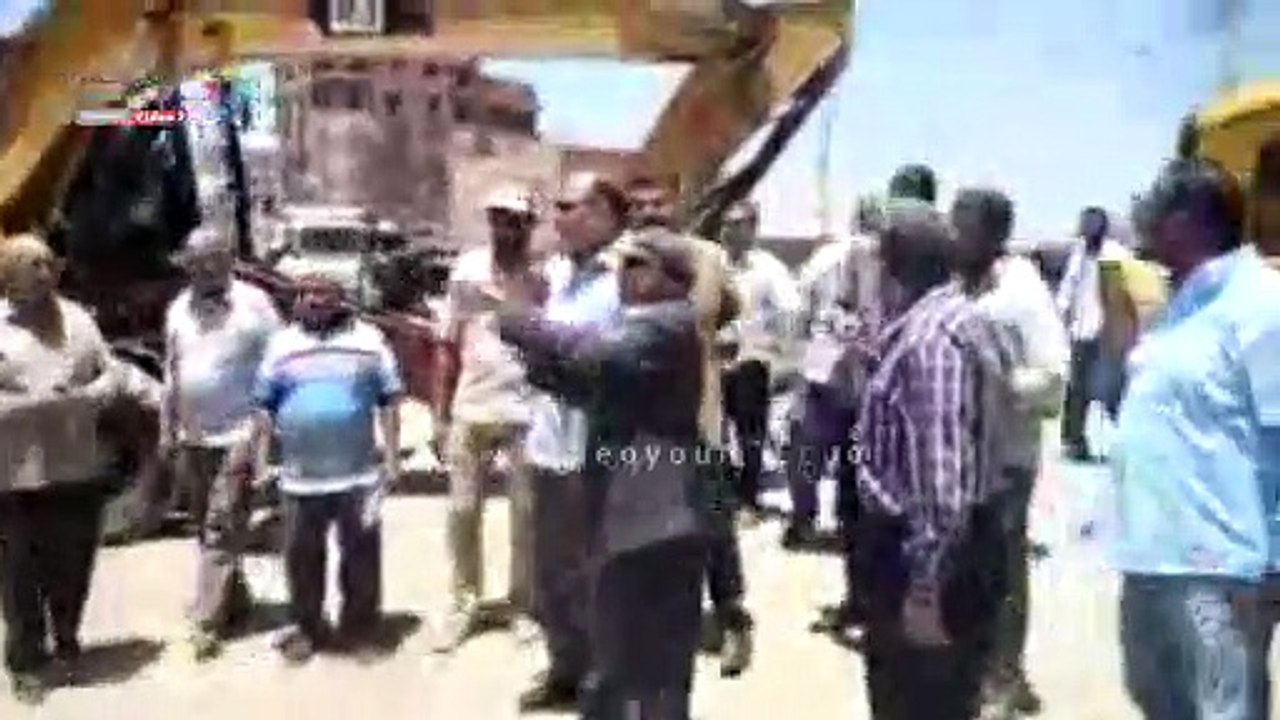 محافظ الفيوم يقود حملة لإزالة التعديات على الأر...