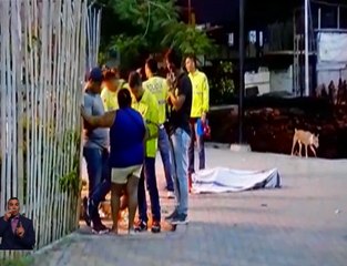 Hombre de 65 años fue asesinado en el Cristo de Consuelo