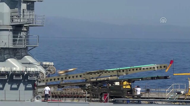 Denizkurdu-2019 Tatbikatı- İnsansız hava hedefleri ve su üstü hedeflere atış - MUĞLA